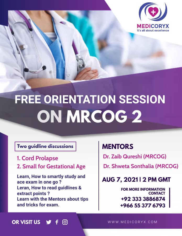 MRCOG – Part 1